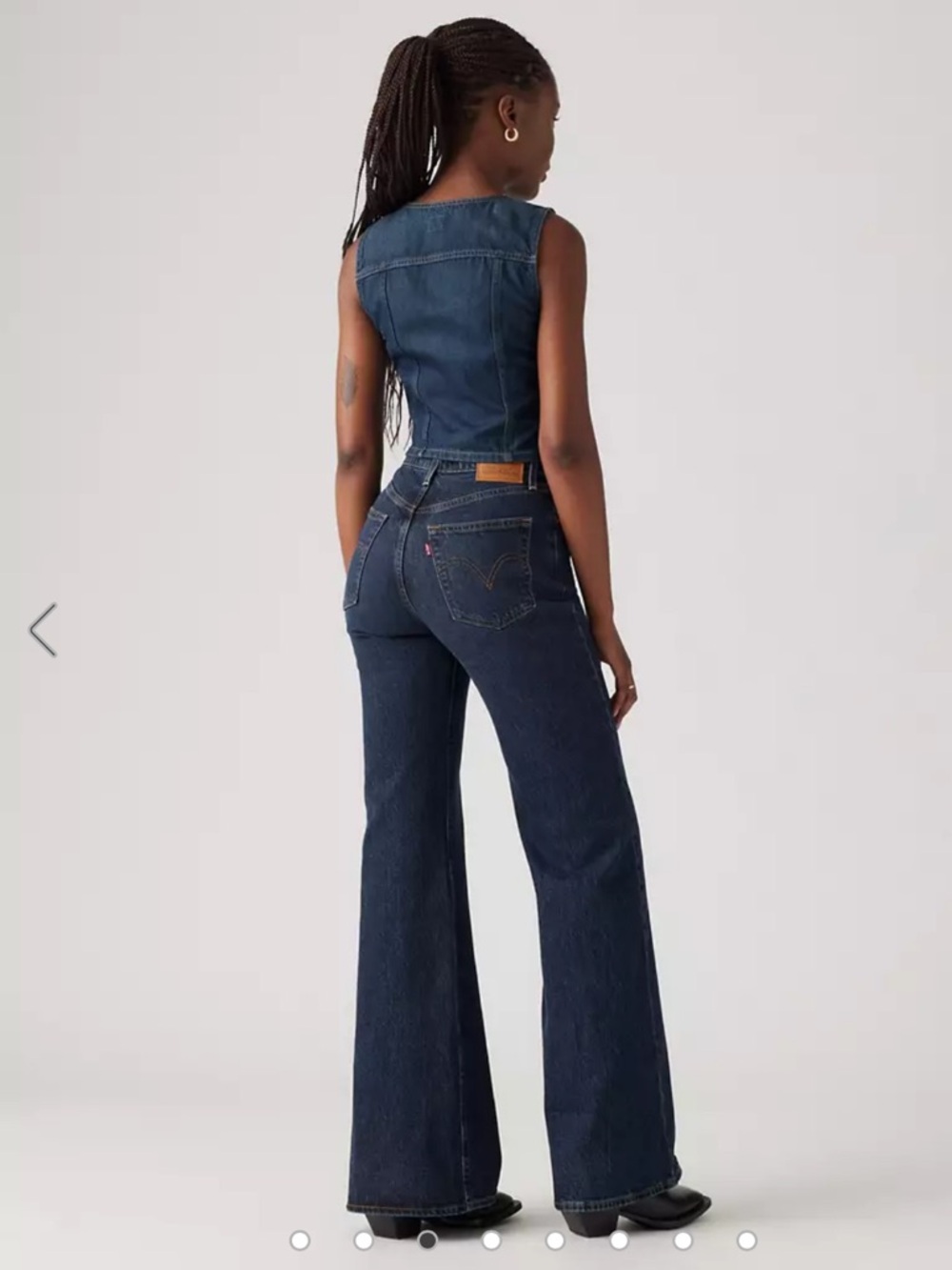 LEVIS RIBCAGE BELL WOMEN'S JEANS - Picture 3 of 15